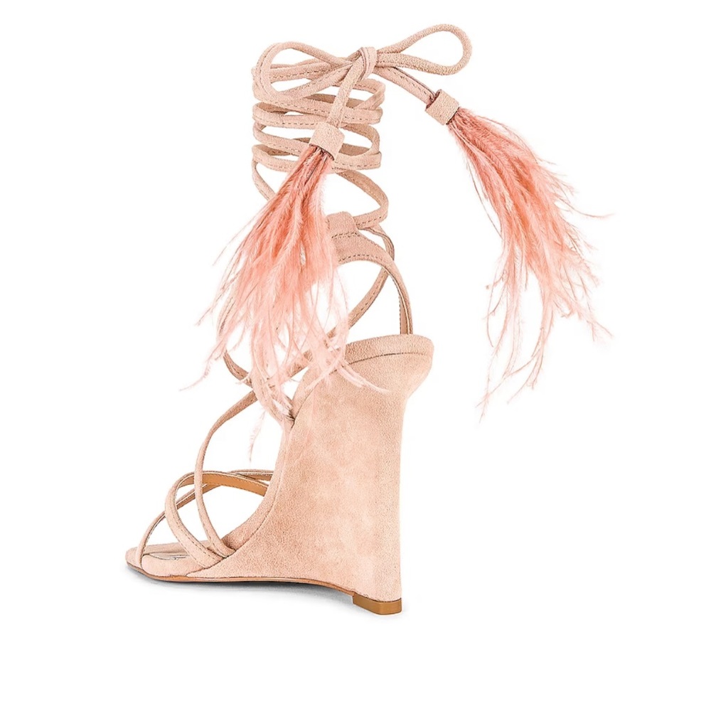 JLo x REVOLVE Apollo Sandal in Crema 8 - Picture 9 of 10